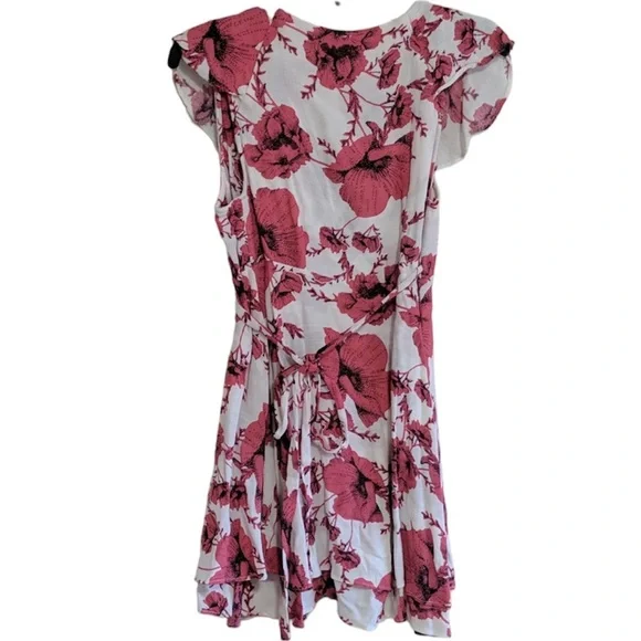 FREE PEOPLE French Quarter floral wrap mini dress - Picture 4 of 5